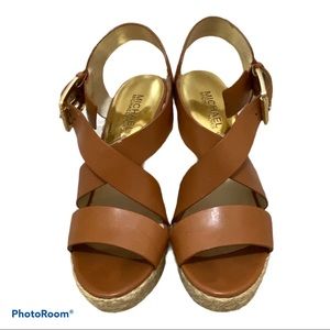 MICHAEL Michael Kors Giovanna Criss Cross Wedges